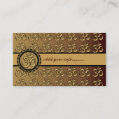 Les cartes de visite de l'OM sélectionnent votre (Dos)