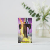 Les cartes de visite de magicien de tarot de Banx (Debout devant)