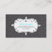 Les cartes de visite de Meredith (Dos)