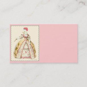 Les Cartes de visite de White Poodle Marie Antoine