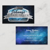 Les Cartes de visite des camions de camping-cars (Devant / Derrière)