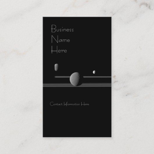 Les Cartes de visite des lunes de Saturne (Devant)