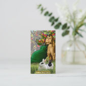 Les cartes de visite d'impératrice de tarot de (Debout devant)
