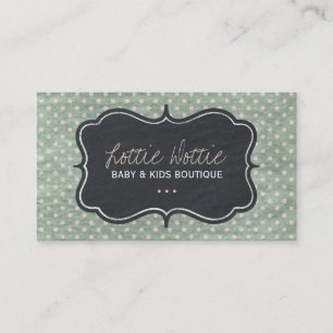 Les Cartes de visite du Fun Shabby Dots