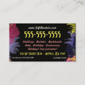 Les cartes de visite soustraient personnalisable (Dos)