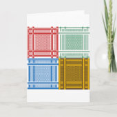Les cartes de voeux arabes Shemagh Scarves (Devant)