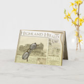 Les Cartes de voeux et de notes des journaux (Fleur jaune)