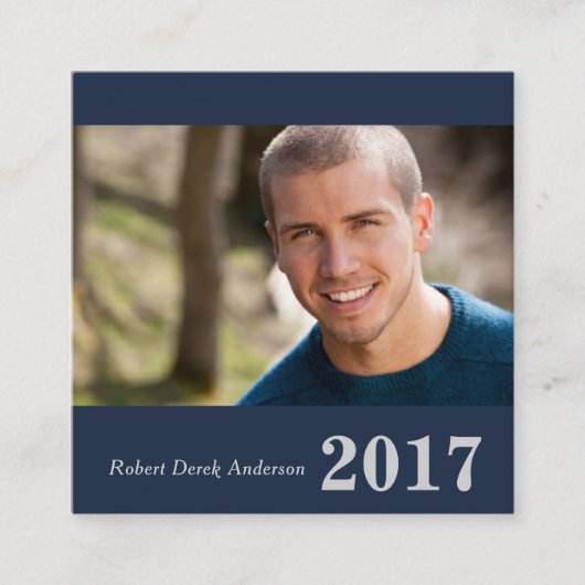 Les cartes nominatives d'obtention du diplôme (Devant)