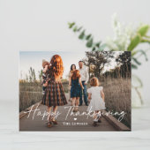 Les Cartes photos de Thanksgiving (Debout devant)