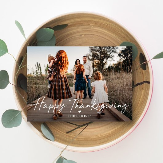 Les Cartes photos de Thanksgiving
