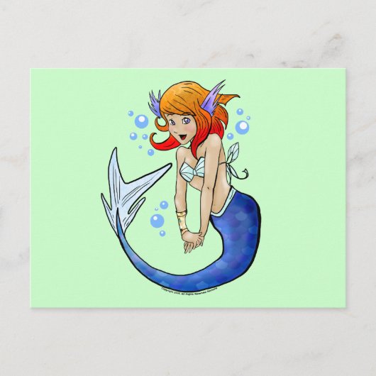 Les Cartes Postales De La Sirène Nixie (Devant)
