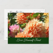 Les cartes postales Mammogram Vous aiment d'abord (Devant / Derrière)