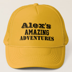 Les casquettes Extraordinaires d'Alex Adventures