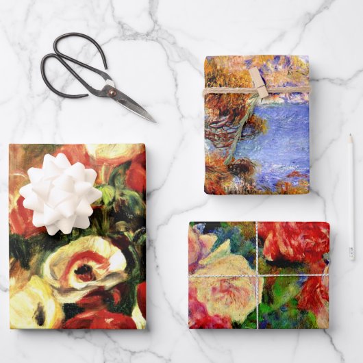 Les célèbres feuilles d'emballage d'oeuvres d'art  (Recto)