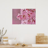 Les Cerisiers Japonais S'Écoulent Sur Un Poster De (Cuisine)