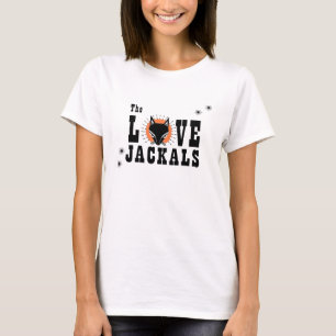 Les chacals d'amour ont adapté le T-shirt de dame