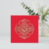 Les Chakras Muladhara - Carte de voeux (Debout devant)