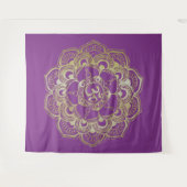 Les Chakras Sahara - Tapisserie (Devant (Horizontal))