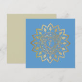 Les Chakras Vishudda - Carte de voeux (Devant / Derrière)