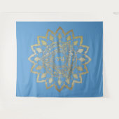 Les Chakras Vishudda - Tapisserie (Devant (Horizontal))