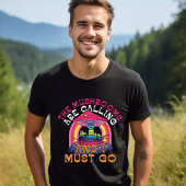 Les Champignons Appelent Que Je Dois Aller T-shirt