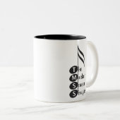 Les chanteurs de rue du marché - tasse (Devant droit)