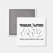 Les Chasseurs De Trésors Le Clouent ! Magnet (Recto/Verso)