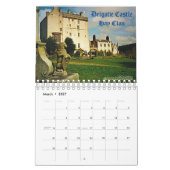 Les châteaux des anciens clans écossais Calendrier (Mar 2027)