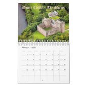 Les châteaux des anciens clans écossais Calendrier (Feb 2026)
