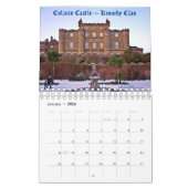 Les châteaux des anciens clans écossais Calendrier (Jan 2026)