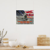 Les chats aiment les vétérans - Poster (Cuisine)