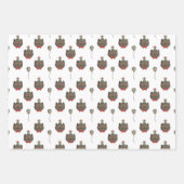 Les chats célèbrent l'enrobage de papier ensemble (Devant 3)