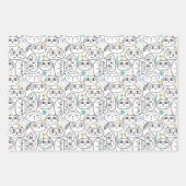 Les chats d'amour enveloppent les feuilles de papi (Devant)