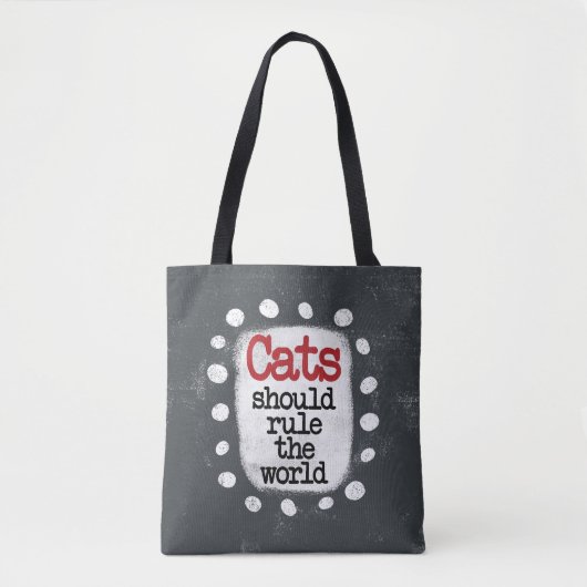 Les Chats Devraient Diriger Le Sac fourre-tout Mon (Devant)