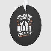 Les chats laissent des Empreintes de pattes sur vo (devant)