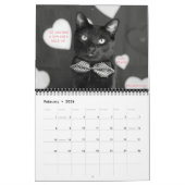 Les chats noirs indiquent chacun des calendrier (Feb 2026)
