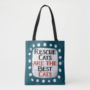 Les Chats secourus Sont Le Meilleur Sac fourre-tou