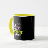 Les chats sont le soleil de My Heart Mug (Devant gauche)
