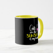 Les chats sont le soleil de My Heart Mug (Devant droit)