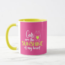 Les chats sont le soleil de My Heart Mug