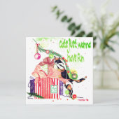 Les chats veulent juste avoir la carte de Noël (Debout devant)