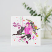 Les chats veulent juste avoir une carte de Noël am (Debout devant)