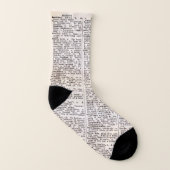 Les chaussettes de l'amoureux des livres (Droite extérieur)