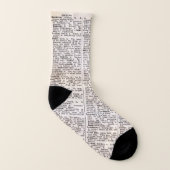 Les chaussettes de l'amoureux des livres (Gauche intérieur)