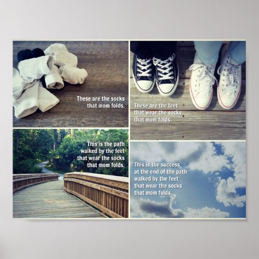 Les Chaussettes Que Maman Plie - Poster (Devant)