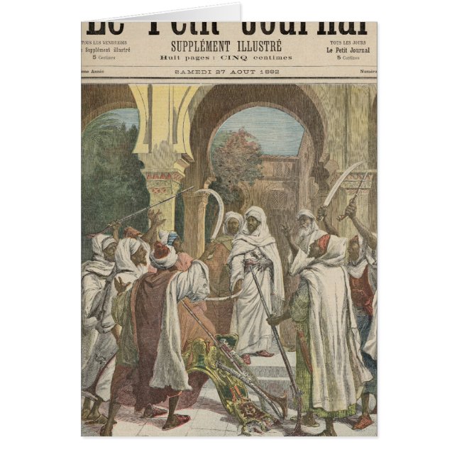 Les chefs de tribu jurant Fidelity au (Devant)