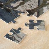 Les chevaux de l'île Hydra vue puzzle (Côté)