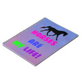 Les Chevaux Mignons Sont Mon Carnet De Vie (Côté gauche)