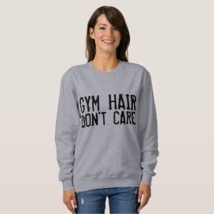 LES CHEVEUX DE GYM NE SE SOUCIENT PAS DES T-shirts