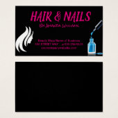 Les cheveux et ongles des femmes polonais (Devant & derrière)